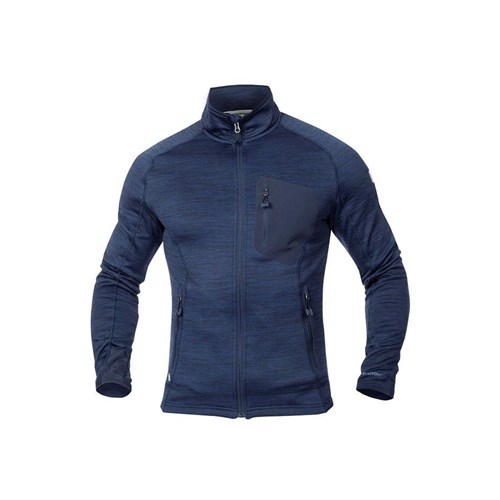 Bluza Breeffidry melange – granatowy