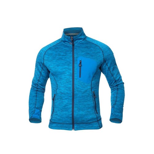 Bluza Ardon Breeffidry melange - niebieski