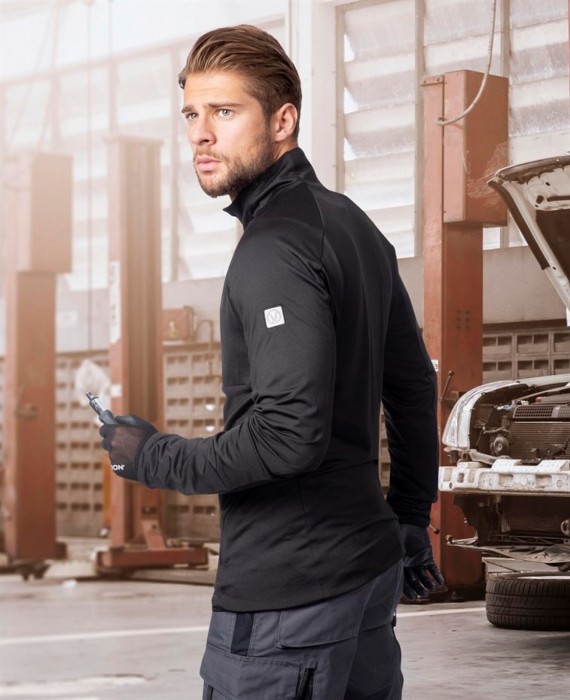 Bluza ARDON Breeffidry troyer - czarna