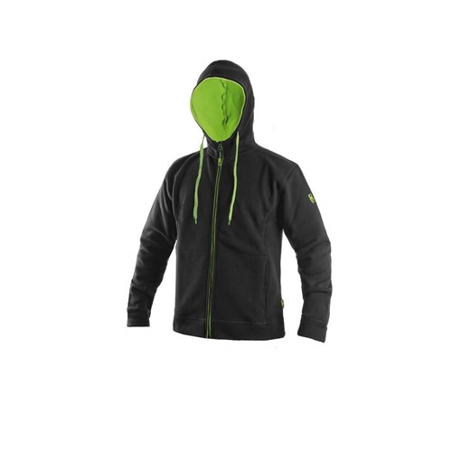 Bluza CXS HARRISON męska - czarno-zielony