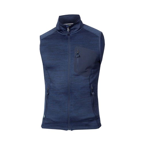 Kamizelka Breeffidry melange - granatowy