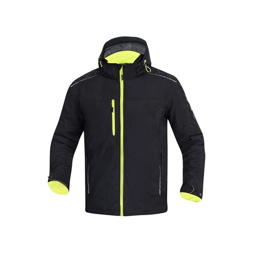 Kurtka softshell ARDON VISION zimowa - czarny-żółty