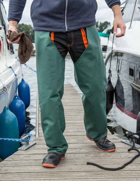 Nogawice PROS model 507 - zielony