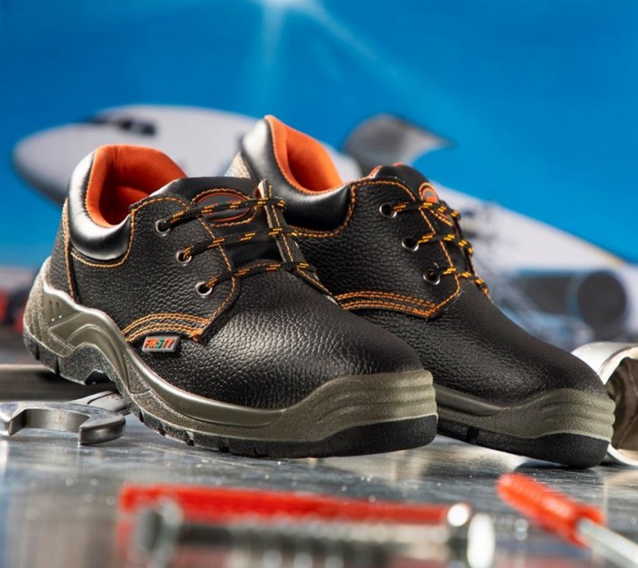 Obuwie ochronne ARDON FIRLOW S1P - czarno-pomarańczowy