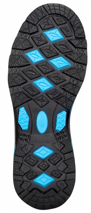 Obuwie softshell ARDON BLOOM damskie - czarno-niebieski