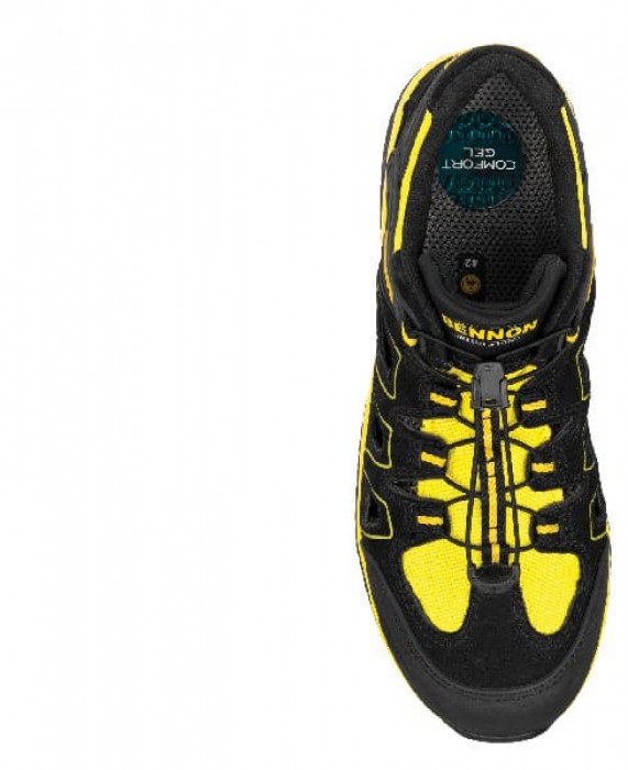 Sandały BENNON BOMBIS S1 ESD NM Yellow