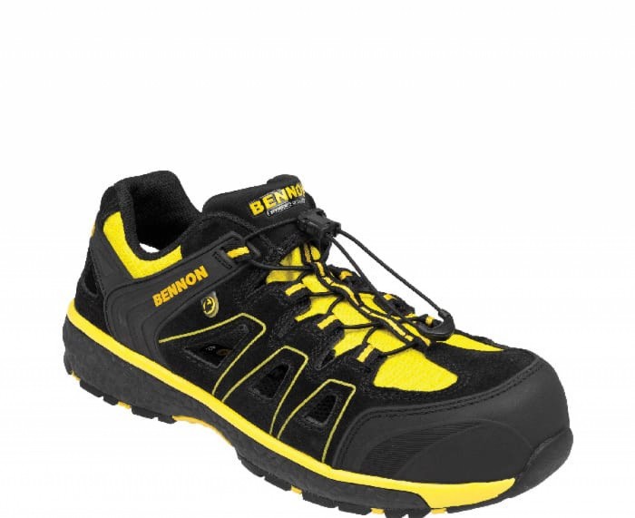 Sandały BENNON BOMBIS S1 ESD NM Yellow