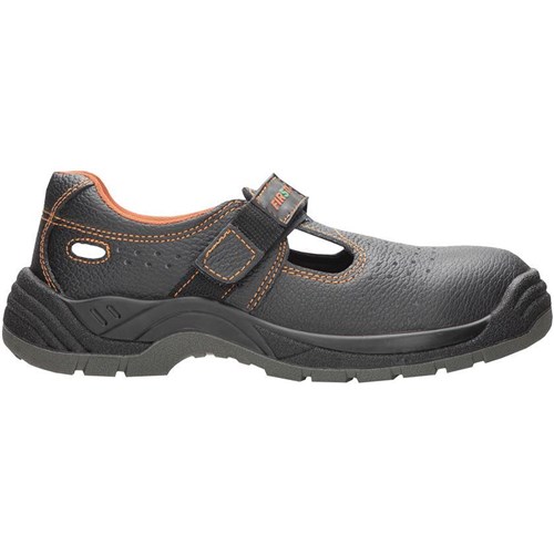 Sandały ARDON FIRSAN S1P - czarno-pomarańczowy