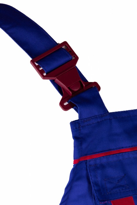 Spodnie ogrodniczki MAX-POPULAR niebieskie