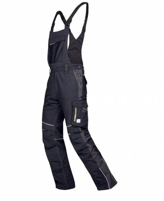 Spodnie ogrodniczki ARDON URBAN+ - czarny