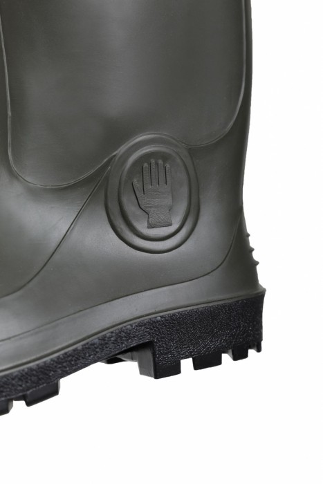 Spodnie wędkarskie do pasa z kaloszem PROS SP03 - czarny