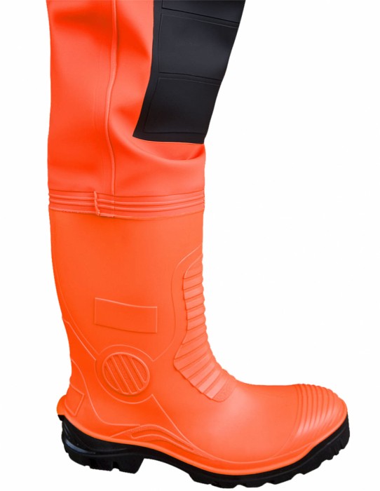 Spodniobuty PROS SBM01 FLUO MAX S5 - pomarańczowy