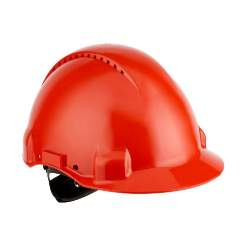 Hełm 3M SOLARIS G3000 NUV z pokrętłem - czerwony