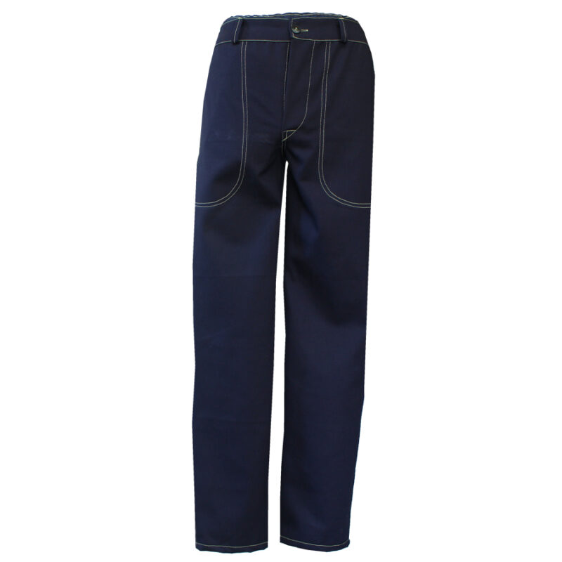 Spodnie do pasa trudnopalne dla spawacza KERM TP KL1 EN 11611, EN 11612, EN 13688